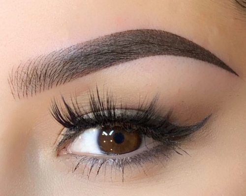 ombre powder brows